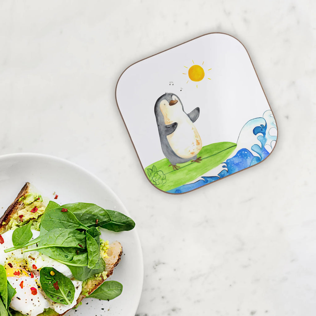 Untersetzer Pinguin Surfer Korkuntersetzer, Glasuntersetzer, Untersetzer Holz, Untersetzer aus Holz, Untersetzer, Untersetzer Gläser, Untersetzer Design, Holzuntersetzer, Tassen Untersetzer, Untersetzer für Gläser, Getränkeuntersetzer, Bierdeckel, Pinguin, Wellen, Portugal, Wellen reiten, Hawaii, surfen, Urlaub, Surfer, Pinguine