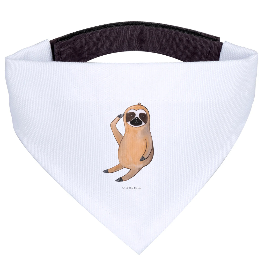 Chusta na szyję dla psa L leniwiec ptak Hunde, Hundehalstuch, Halstuch, Kleine Hunde, Tuch, Faultier, Faultier Deko, Faultier Geschenk, Der Frühe Vogel, Frühaufsteher, Morgenmuffel, Spinner, Früher Vogel, Faultiere, Vogel, Lieblingstier, faul, Faultierwelt