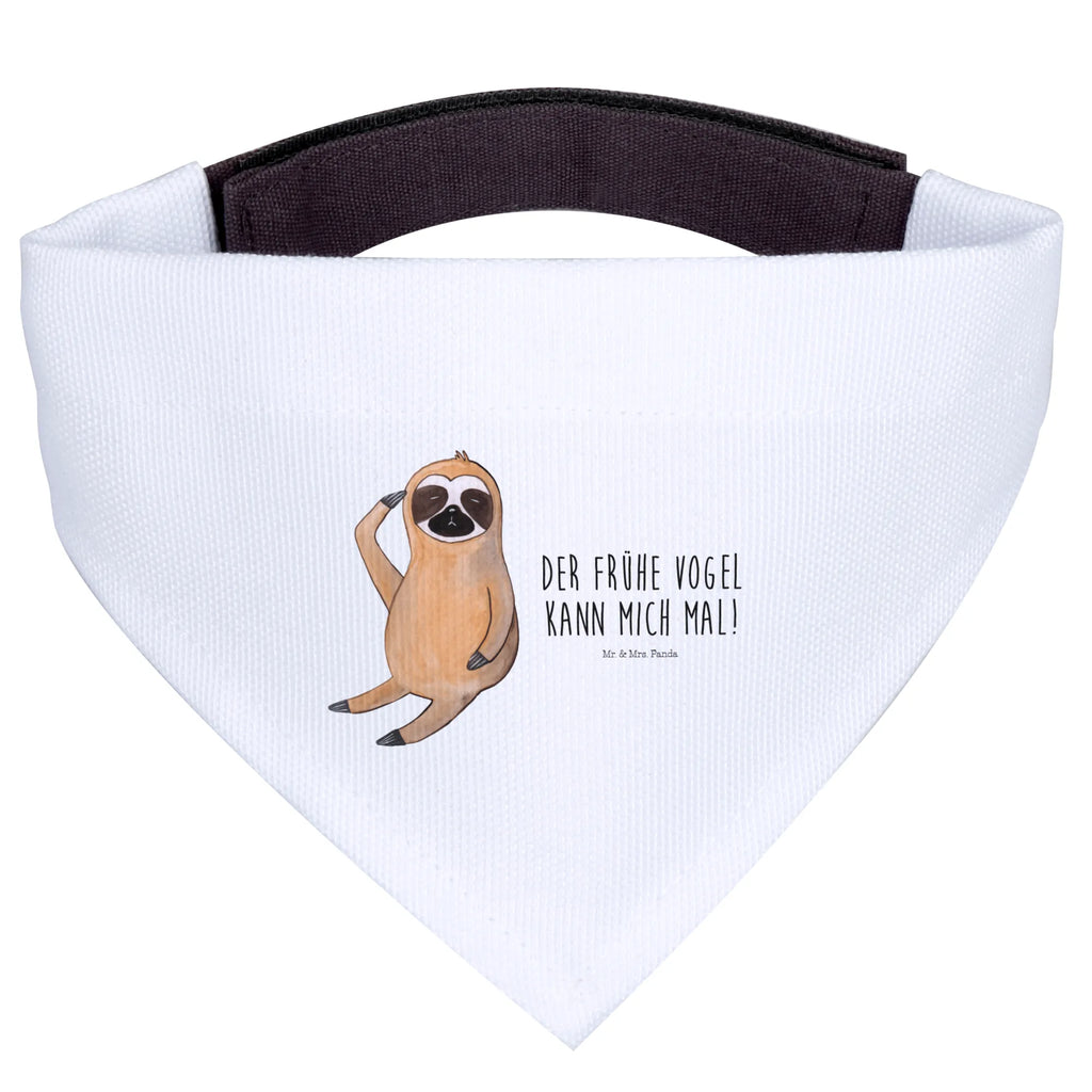 Chusta na szyję dla psa L leniwiec ptak Hunde, Hundehalstuch, Halstuch, Kleine Hunde, Tuch, Faultier, Faultier Deko, Faultier Geschenk, Der Frühe Vogel, Frühaufsteher, Morgenmuffel, Spinner, Früher Vogel, Faultiere, Vogel, Lieblingstier, faul, Faultierwelt