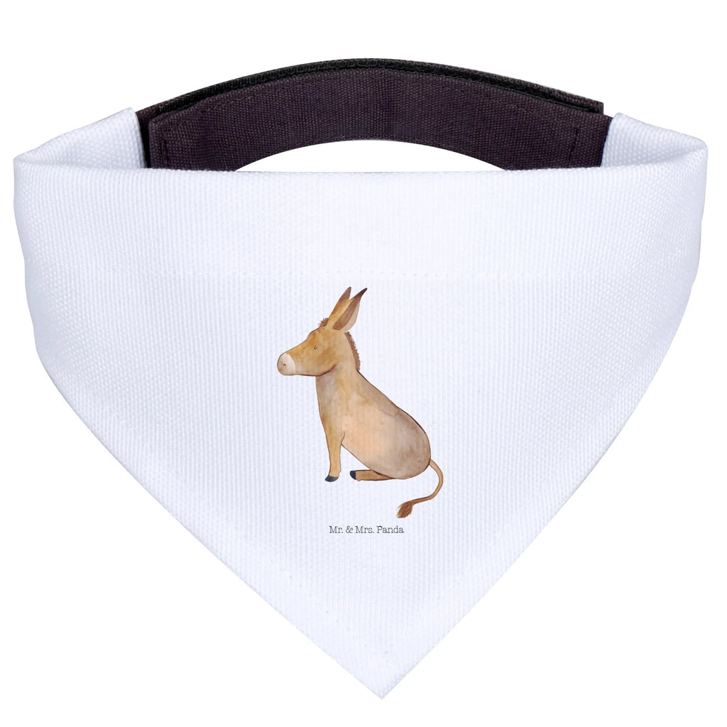 Dog neckerchief Donkey Hundehalstuch, Kleine Hunde, Tuch, Halstuch, Hunde, Lustige Sprüche, Tiere, Tiermotive, Gute Laune, Mut, Zuversicht, Weisheit, Lebensglück, Ziel, Lebensmut, Positive Gedanken, Erfolg, Esel, Tapferkeit, Lebensziel