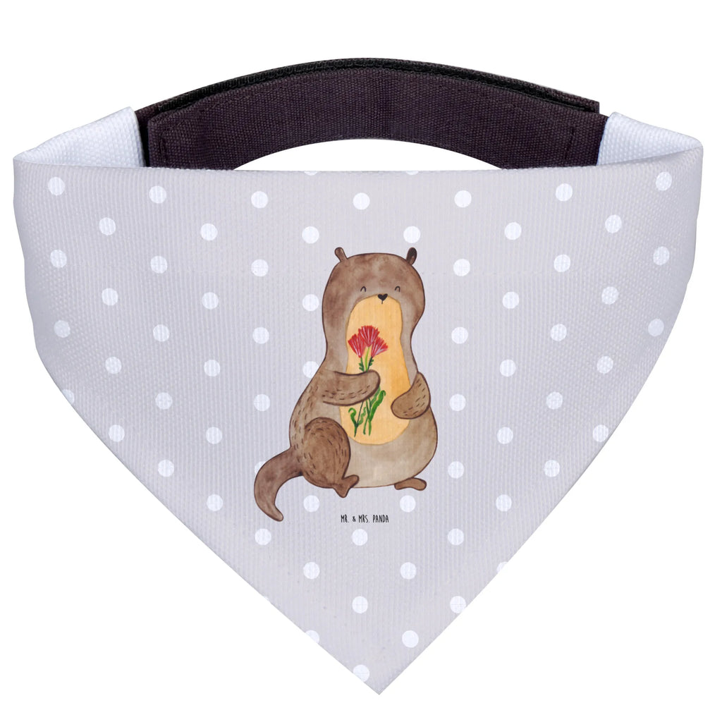 Hundehalstuch Otter Blumenstrauß Hundehalstuch, Hunde, Kleine Hunde, Tuch, Halstuch, Seeotter, Fischotter, Otter, Otter Seeotter See Otter