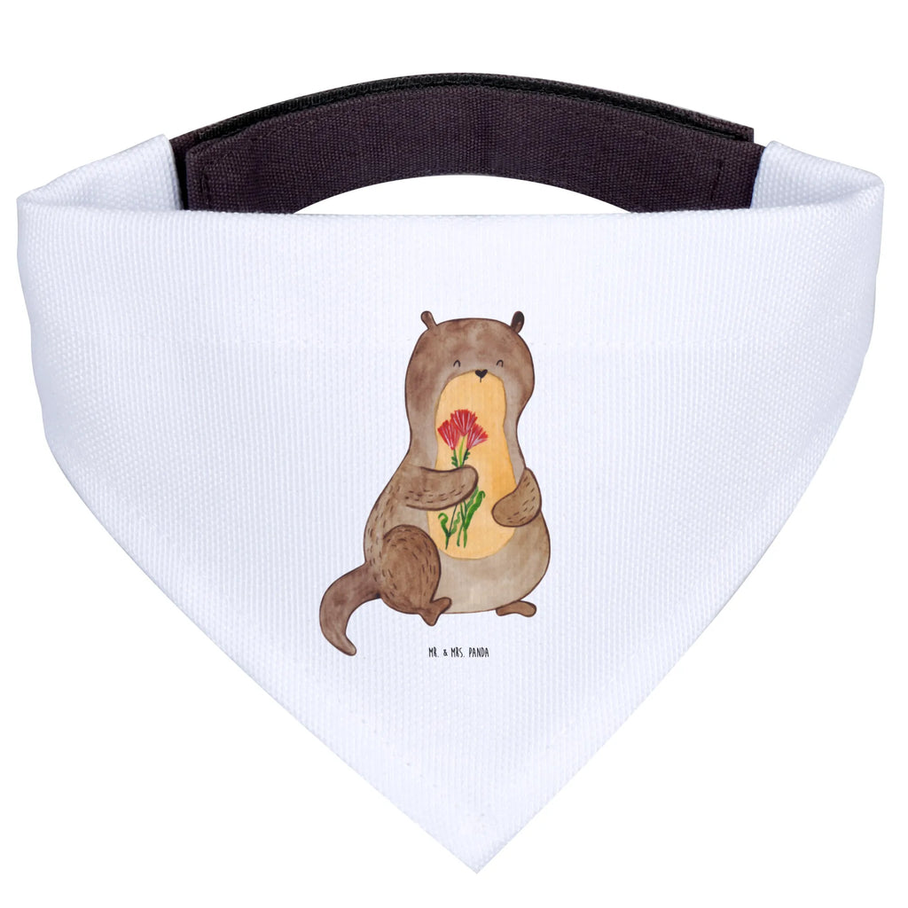 Hundehalstuch Otter Blumenstrauß Hundehalstuch, Hunde, Kleine Hunde, Tuch, Halstuch, Seeotter, Fischotter, Otter, Otter Seeotter See Otter