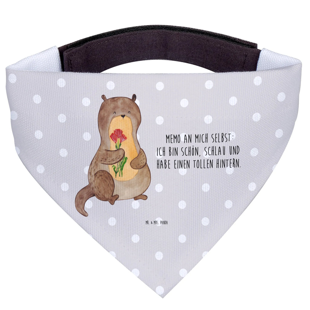 Hundehalstuch Otter Blumenstrauß Hundehalstuch, Hunde, Kleine Hunde, Tuch, Halstuch, Seeotter, Fischotter, Otter, Otter Seeotter See Otter