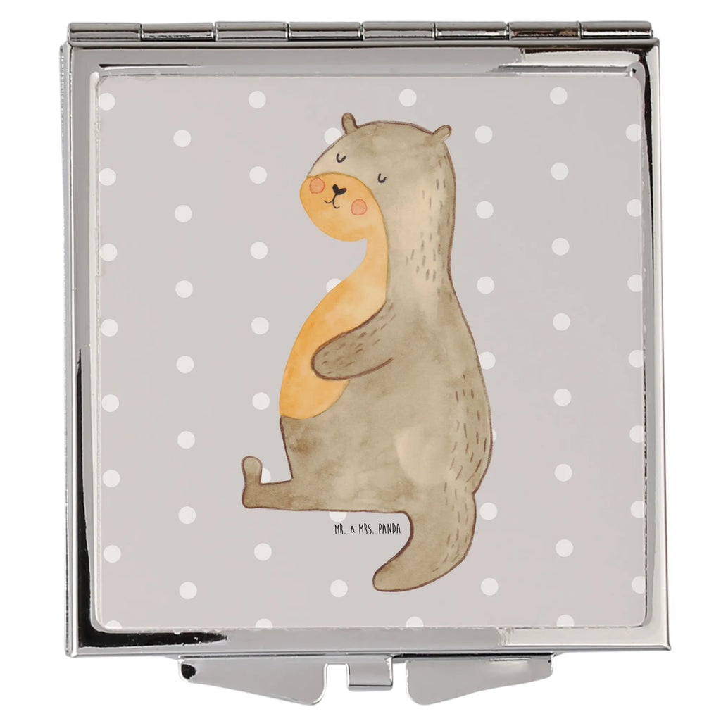 Handbag mirror otter Belly Schminkspiegel Kompakt, Spiegel Für Schminktasche, Kompaktspiegel, Reise Spiegel, Klappbarer Handspiegel, Handspiegel Für Damen, Spiegel Für Unterwegs, Tragbarer Spiegel, Klappspiegel, Design Taschenspiegel, Schminkspiegel To Go, Quadratischer Handspiegel, Handspiegel Mit Hülle, Taschenspiegel, Spiegel Für Make-Up Tasche, Taschen-Kosmetikspiegel, Vintage Kompaktspiegel, Klappbarer Taschenspiegel, Spiegel Für Handtasche, Handtaschenspiegel, Handspiegel Zum Mitnehmen, Deko Handspiegel, Handspiegel Geschenkidee, Silber, Mini Spiegel, Kosmetikspiegel Klein, Runder Taschenspiegel, Fischotter, Otter, Seeotter, Otter Seeotter See Otter