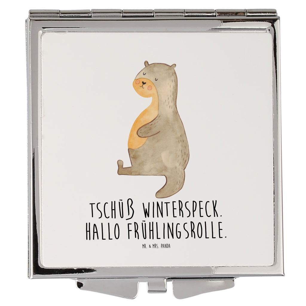 Handbag mirror otter Belly Schminkspiegel Kompakt, Spiegel Für Schminktasche, Kompaktspiegel, Reise Spiegel, Klappbarer Handspiegel, Handspiegel Für Damen, Spiegel Für Unterwegs, Tragbarer Spiegel, Klappspiegel, Design Taschenspiegel, Schminkspiegel To Go, Quadratischer Handspiegel, Handspiegel Mit Hülle, Taschenspiegel, Spiegel Für Make-Up Tasche, Taschen-Kosmetikspiegel, Vintage Kompaktspiegel, Klappbarer Taschenspiegel, Spiegel Für Handtasche, Handtaschenspiegel, Handspiegel Zum Mitnehmen, Deko Handspiegel, Handspiegel Geschenkidee, Silber, Mini Spiegel, Kosmetikspiegel Klein, Runder Taschenspiegel, Fischotter, Otter, Seeotter, Otter Seeotter See Otter