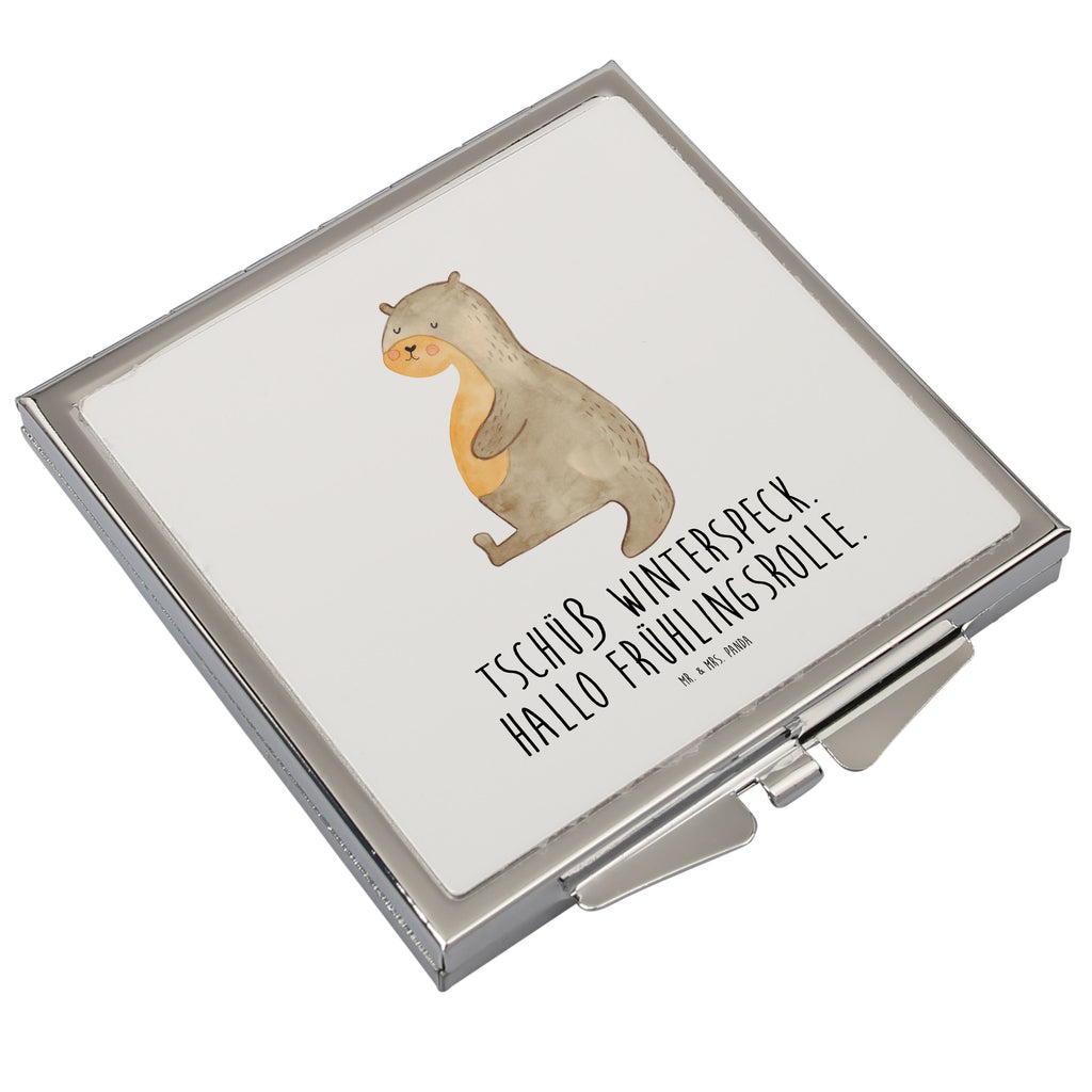 Handbag mirror otter Belly Schminkspiegel Kompakt, Spiegel Für Schminktasche, Kompaktspiegel, Reise Spiegel, Klappbarer Handspiegel, Handspiegel Für Damen, Spiegel Für Unterwegs, Tragbarer Spiegel, Klappspiegel, Design Taschenspiegel, Schminkspiegel To Go, Quadratischer Handspiegel, Handspiegel Mit Hülle, Taschenspiegel, Spiegel Für Make-Up Tasche, Taschen-Kosmetikspiegel, Vintage Kompaktspiegel, Klappbarer Taschenspiegel, Spiegel Für Handtasche, Handtaschenspiegel, Handspiegel Zum Mitnehmen, Deko Handspiegel, Handspiegel Geschenkidee, Silber, Mini Spiegel, Kosmetikspiegel Klein, Runder Taschenspiegel, Fischotter, Otter, Seeotter, Otter Seeotter See Otter