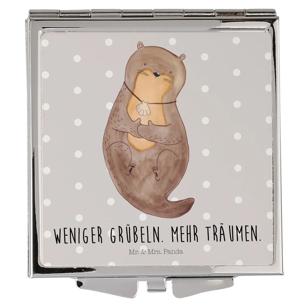 Handbag mirror otter shell Kosmetikspiegel Klein, Silber, Taschenspiegel, Handspiegel Für Damen, Tragbarer Spiegel, Handspiegel Geschenkidee, Handtaschenspiegel, Spiegel Für Handtasche, Klappbarer Taschenspiegel, Runder Taschenspiegel, Kompaktspiegel, Schminkspiegel Kompakt, Design Taschenspiegel, Mini Spiegel, Quadratischer Handspiegel, Deko Handspiegel, Handspiegel Zum Mitnehmen, Vintage Kompaktspiegel, Handspiegel Mit Hülle, Schminkspiegel To Go, Reise Spiegel, Klappbarer Handspiegel, Klappspiegel, Taschen-Kosmetikspiegel, Spiegel Für Schminktasche, Spiegel Für Make-Up Tasche, Spiegel Für Unterwegs, Fischotter, Otter, Seeotter, Tagträumen, Grübeln, Träumen, Otterliebe, Büro, Motivation