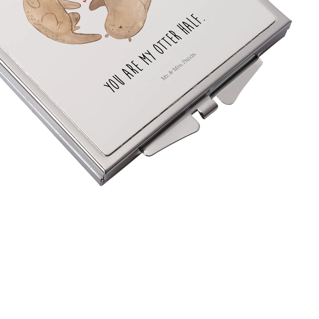 Kwadratowe lusterko do torebki wydra serce Klappspiegel, Quadratischer Handspiegel, Vintage Kompaktspiegel, Handspiegel Geschenkidee, Mini Spiegel, Kompaktspiegel, Handtaschenspiegel, Tragbarer Spiegel, Taschen-Kosmetikspiegel, Spiegel Für Make-Up Tasche, Silber, Handspiegel Für Damen, Handspiegel Mit Hülle, Reise Spiegel, Spiegel Für Unterwegs, Handspiegel Zum Mitnehmen, Kosmetikspiegel Klein, Spiegel Für Handtasche, Deko Handspiegel, Klappbarer Handspiegel, Schminkspiegel Kompakt, Runder Taschenspiegel, Design Taschenspiegel, Klappbarer Taschenspiegel, Spiegel Für Schminktasche, Taschenspiegel, Schminkspiegel To Go, Fischotter, Otter, Seeotter, Herz, Love You, Gemeinsames Leben, Liebesbeweis, Bessere Hälfte, Hochzeitstag, Jahrestag, Liebe, Liebesgeschenk, Verlobung