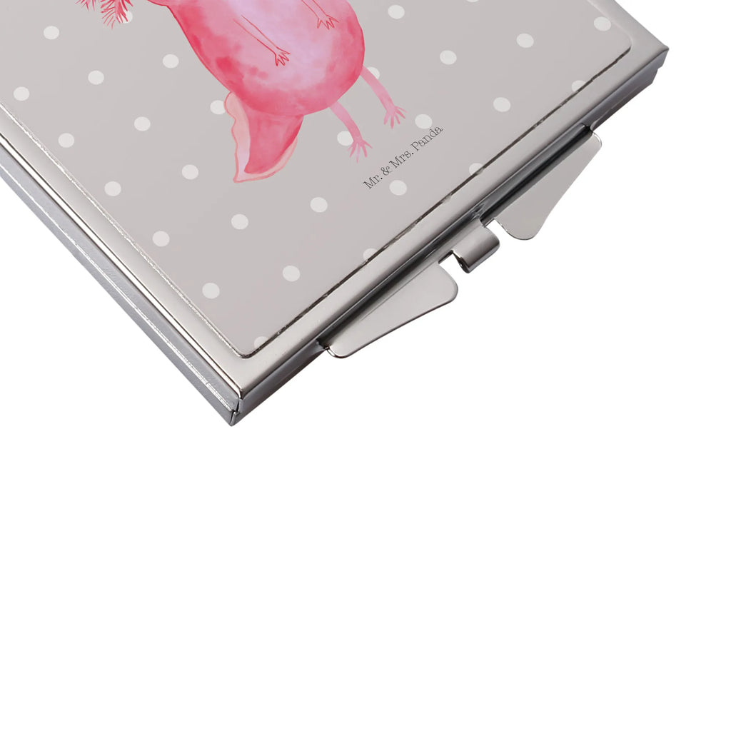 Handbag mirror axolotl Happy Spiegel Für Unterwegs, Runder Taschenspiegel, Kosmetikspiegel Klein, Handspiegel Geschenkidee, Spiegel Für Schminktasche, Reise Spiegel, Kompaktspiegel, Silber, Handspiegel Zum Mitnehmen, Handspiegel Für Damen, Taschenspiegel, Tragbarer Spiegel, Design Taschenspiegel, Taschen-Kosmetikspiegel, Mini Spiegel, Schminkspiegel To Go, Deko Handspiegel, Klappbarer Taschenspiegel, Vintage Kompaktspiegel, Handtaschenspiegel, Klappbarer Handspiegel, Spiegel Für Handtasche, Handspiegel Mit Hülle, Schminkspiegel Kompakt, Spiegel Für Make-Up Tasche, Quadratischer Handspiegel, Klappspiegel, Molch, Axolotl, Axolot, Lurche, Schwanzlurch, Motivation, Gute Laune, Lurch