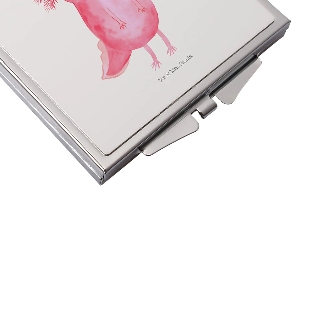 Handbag mirror axolotl Happy Spiegel Für Unterwegs, Runder Taschenspiegel, Kosmetikspiegel Klein, Handspiegel Geschenkidee, Spiegel Für Schminktasche, Reise Spiegel, Kompaktspiegel, Silber, Handspiegel Zum Mitnehmen, Handspiegel Für Damen, Taschenspiegel, Tragbarer Spiegel, Design Taschenspiegel, Taschen-Kosmetikspiegel, Mini Spiegel, Schminkspiegel To Go, Deko Handspiegel, Klappbarer Taschenspiegel, Vintage Kompaktspiegel, Handtaschenspiegel, Klappbarer Handspiegel, Spiegel Für Handtasche, Handspiegel Mit Hülle, Schminkspiegel Kompakt, Spiegel Für Make-Up Tasche, Quadratischer Handspiegel, Klappspiegel, Molch, Axolotl, Axolot, Lurche, Schwanzlurch, Motivation, Gute Laune, Lurch
