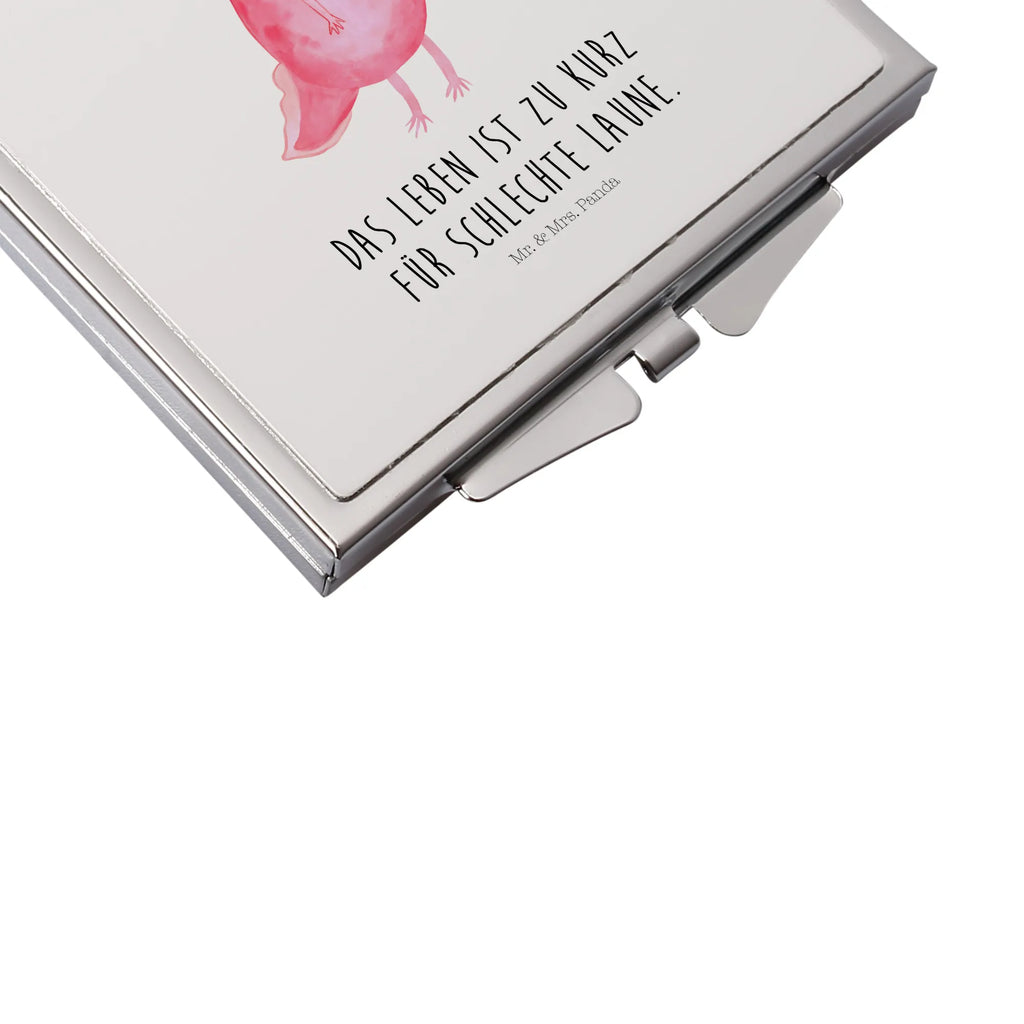 Handbag mirror axolotl Happy Spiegel Für Unterwegs, Runder Taschenspiegel, Kosmetikspiegel Klein, Handspiegel Geschenkidee, Spiegel Für Schminktasche, Reise Spiegel, Kompaktspiegel, Silber, Handspiegel Zum Mitnehmen, Handspiegel Für Damen, Taschenspiegel, Tragbarer Spiegel, Design Taschenspiegel, Taschen-Kosmetikspiegel, Mini Spiegel, Schminkspiegel To Go, Deko Handspiegel, Klappbarer Taschenspiegel, Vintage Kompaktspiegel, Handtaschenspiegel, Klappbarer Handspiegel, Spiegel Für Handtasche, Handspiegel Mit Hülle, Schminkspiegel Kompakt, Spiegel Für Make-Up Tasche, Quadratischer Handspiegel, Klappspiegel, Molch, Axolotl, Axolot, Lurche, Schwanzlurch, Motivation, Gute Laune, Lurch