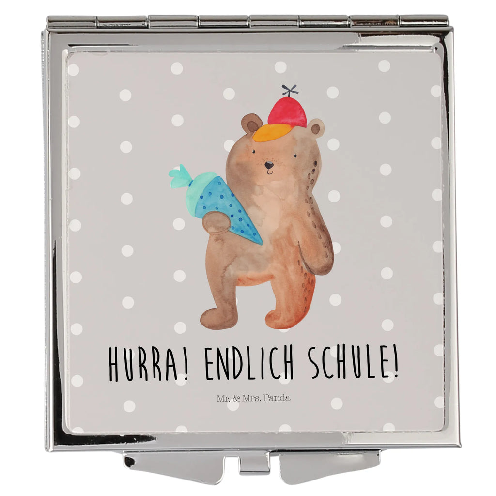 Handbag mirror bear School cone Handspiegel Geschenkidee, Taschenspiegel, Klappspiegel, Handtaschenspiegel, Handspiegel Zum Mitnehmen, Tragbarer Spiegel, Schminkspiegel Kompakt, Spiegel Für Handtasche, Spiegel Für Unterwegs, Quadratischer Handspiegel, Handspiegel Mit Hülle, Kompaktspiegel, Runder Taschenspiegel, Mini Spiegel, Reise Spiegel, Deko Handspiegel, Taschen-Kosmetikspiegel, Vintage Kompaktspiegel, Kosmetikspiegel Klein, Design Taschenspiegel, Spiegel Für Make-Up Tasche, Klappbarer Handspiegel, Handspiegel Für Damen, Spiegel Für Schminktasche, Klappbarer Taschenspiegel, Schminkspiegel To Go, Bär, Teddy, Teddybär, Bär Motiv, Schulbeginn, Grundschule, Schulanfang, Schule Geschenk, Schultüte, Erster Schultag Geschenk, Einschulung Geschenk