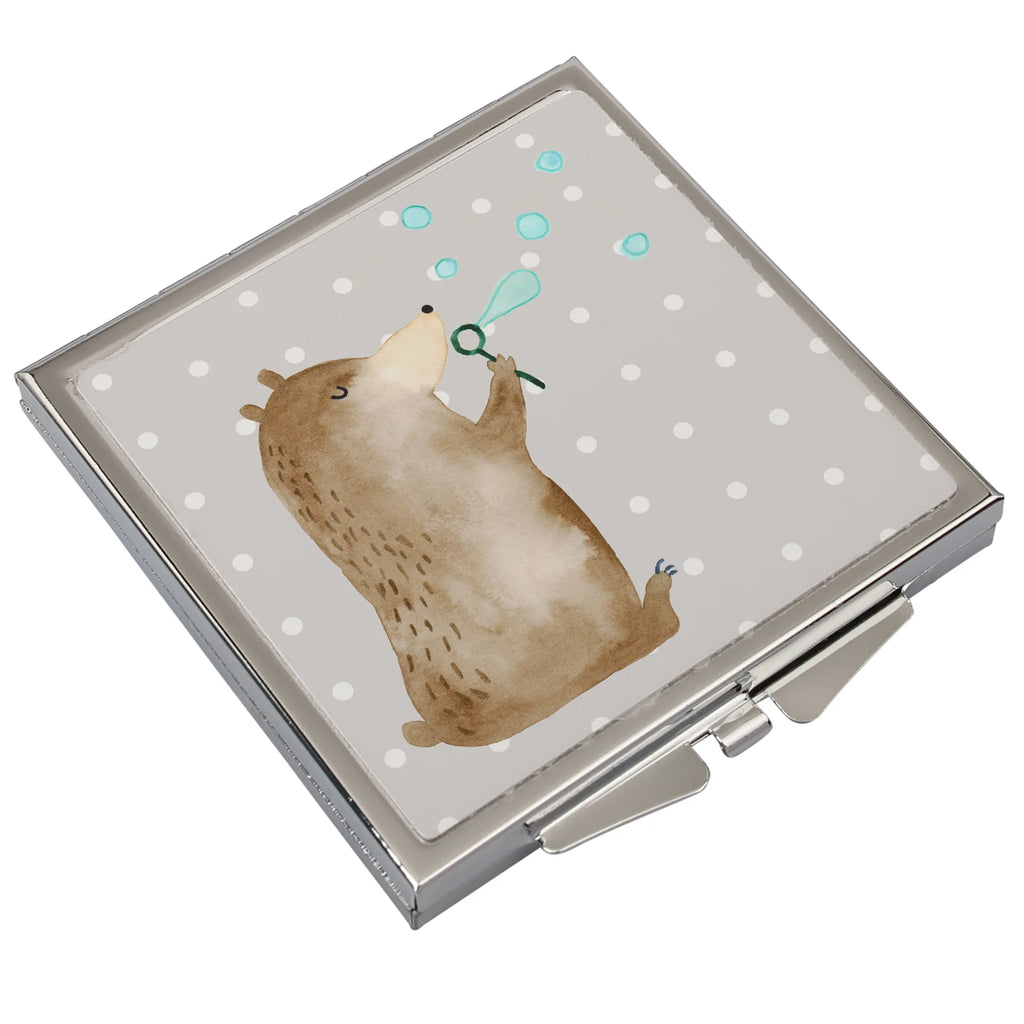 Handtaschenspiegel quadratisch Bär Seifenblasen Handspiegel Zum Mitnehmen, Reise Spiegel, Schminkspiegel To Go, Handtaschenspiegel, Spiegel Für Handtasche, Handspiegel Mit Hülle, Mini Spiegel, Handspiegel Geschenkidee, Klappbarer Taschenspiegel, Klappbarer Handspiegel, Taschenspiegel, Spiegel Für Schminktasche, Spiegel Für Make-Up Tasche, Spiegel Für Unterwegs, Klappspiegel, Quadratischer Handspiegel, Vintage Kompaktspiegel, Kosmetikspiegel Klein, Deko Handspiegel, Schminkspiegel Kompakt, Design Taschenspiegel, Taschen-Kosmetikspiegel, Runder Taschenspiegel, Handspiegel Für Damen, Tragbarer Spiegel, Kompaktspiegel, Bär, Teddy, Teddybär, Seifenblasen Bär Lustig Sein Glücklich Traurig Happy