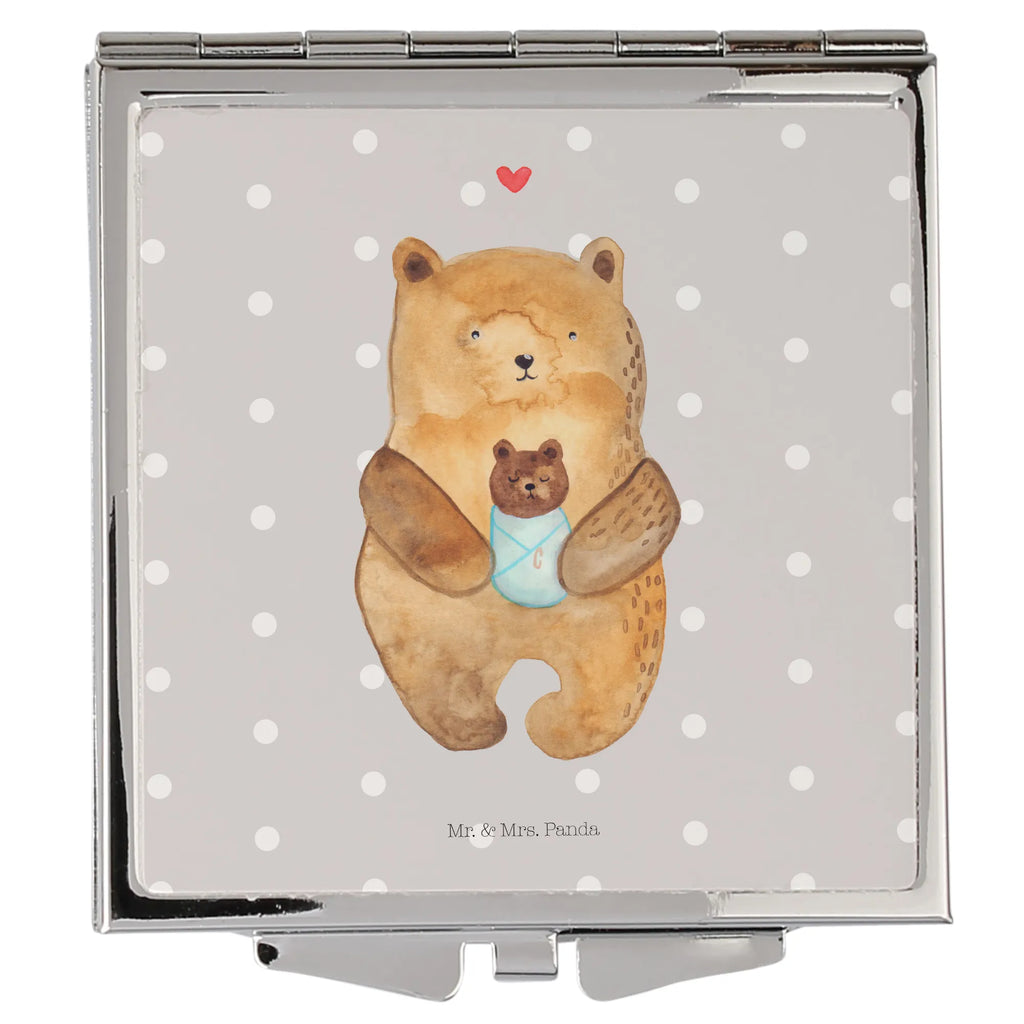 Handtaschenspiegel quadratisch Bär mit Baby Handtaschenspiegel, Handspiegel Zum Mitnehmen, Spiegel Für Schminktasche, Deko Handspiegel, Spiegel Für Make-Up Tasche, Handspiegel Mit Hülle, Quadratischer Handspiegel, Klappbarer Taschenspiegel, Vintage Kompaktspiegel, Handspiegel Für Damen, Schminkspiegel Kompakt, Design Taschenspiegel, Klappspiegel, Reise Spiegel, Runder Taschenspiegel, Handspiegel Geschenkidee, Mini Spiegel, Kosmetikspiegel Klein, Klappbarer Handspiegel, Kompaktspiegel, Taschen-Kosmetikspiegel, Spiegel Für Unterwegs, Schminkspiegel To Go, Spiegel Für Handtasche, Tragbarer Spiegel, Taschenspiegel, Bär, Teddy, Teddybär, Enkel, Eltern, Baby, Nichte, Neffe, Mutter, Glückwunsch, Täufling, Enkelin, Taufe, Geburt, Geburtstag