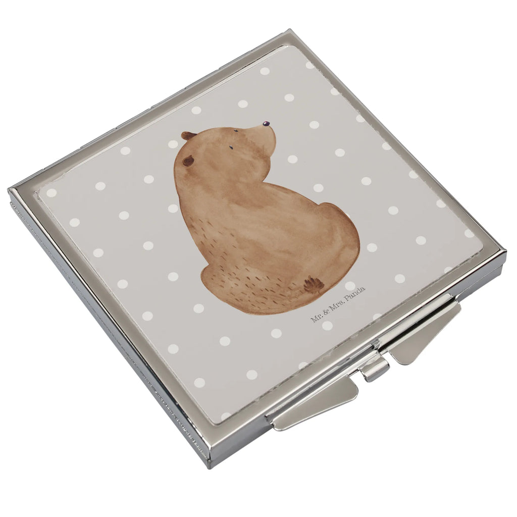 Handbag mirror bear shoulder look Handspiegel Für Damen, Handtaschenspiegel, Runder Taschenspiegel, Taschenspiegel, Taschen-Kosmetikspiegel, Handspiegel Geschenkidee, Schminkspiegel Kompakt, Spiegel Für Schminktasche, Spiegel Für Unterwegs, Reise Spiegel, Kosmetikspiegel Klein, Klappbarer Taschenspiegel, Spiegel Für Handtasche, Handspiegel Zum Mitnehmen, Schminkspiegel To Go, Silber, Vintage Kompaktspiegel, Quadratischer Handspiegel, Mini Spiegel, Spiegel Für Make-Up Tasche, Handspiegel Mit Hülle, Deko Handspiegel, Kompaktspiegel, Tragbarer Spiegel, Klappbarer Handspiegel, Design Taschenspiegel, Klappspiegel, Teddy, Bär, Teddybär, Motivation, Selbstachtung, Weisheit, Bärenliebe, Bären, Weltansicht