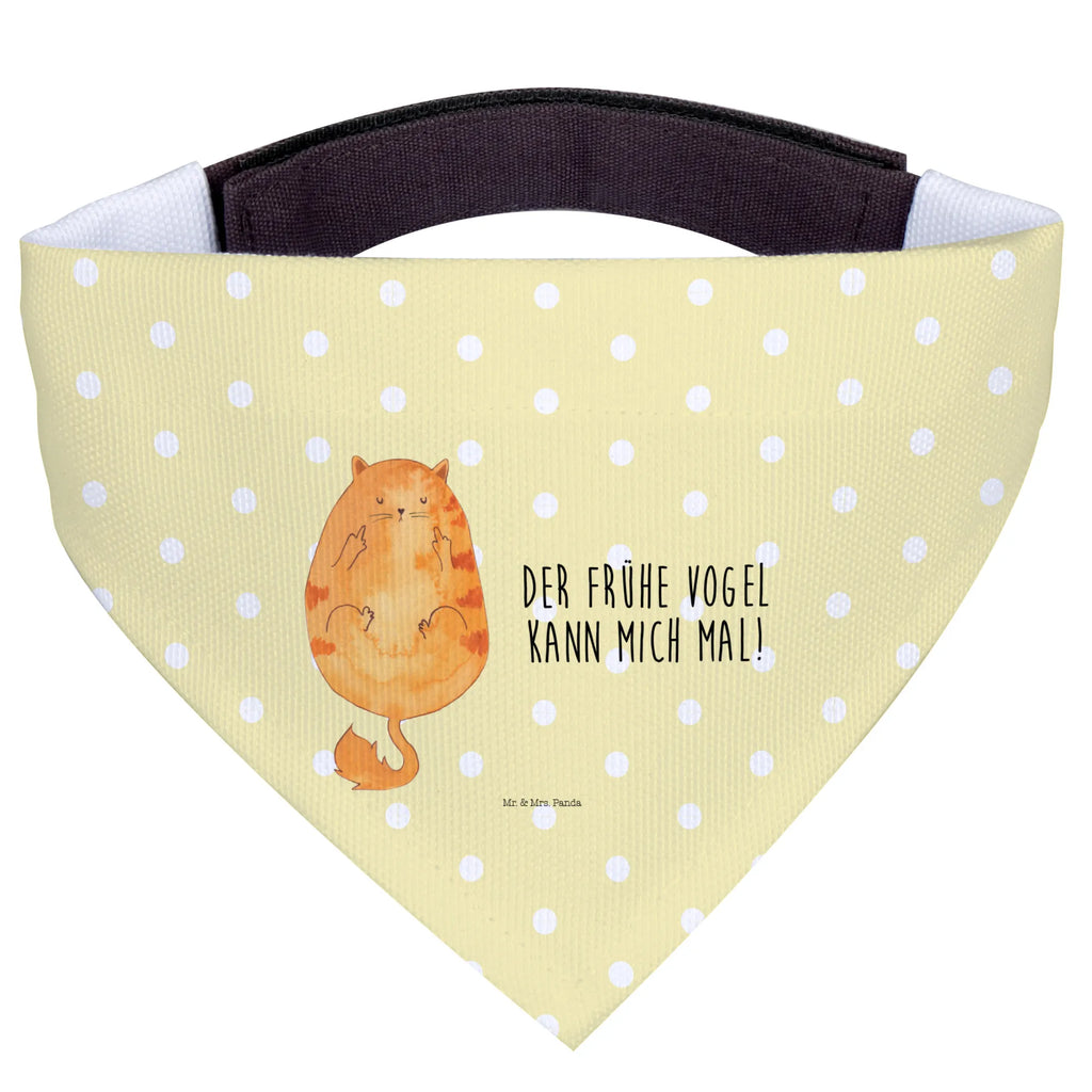 Chusta na szyję dla psa L Kot ranny ptaszek Tuch, Hundehalstuch, Kleine Hunde, Halstuch, Hunde, Katzenliebhaber, Katze, Katzenliebhaberprodukte, Katzenmotiv, Katzenartikel, Katzenaccessoires, Katzenfan, Katzenmotive, Katzensouvenirs, Katzendeko, Katzenprodukte, Katzenfreund, Mietze, Morgenmuffel, Kaffee, Katzen, Kater, Der Frühe Vogel Kann Mich Mal, Frühaufsteher