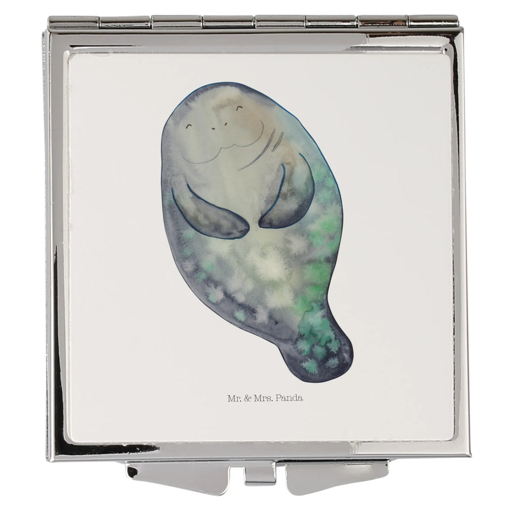 Handtaschenspiegel quadratisch Seekuh Happy Tragbarer Spiegel, Schminkspiegel To Go, Deko Handspiegel, Vintage Kompaktspiegel, Handspiegel Für Damen, Taschen-Kosmetikspiegel, Klappbarer Handspiegel, Spiegel Für Unterwegs, Spiegel Für Make-Up Tasche, Handspiegel Mit Hülle, Quadratischer Handspiegel, Reise Spiegel, Spiegel Für Schminktasche, Handspiegel Zum Mitnehmen, Runder Taschenspiegel, Silber, Design Taschenspiegel, Taschenspiegel, Klappspiegel, Schminkspiegel Kompakt, Handspiegel Geschenkidee, Klappbarer Taschenspiegel, Spiegel Für Handtasche, Handtaschenspiegel, Kosmetikspiegel Klein, Mini Spiegel, Kompaktspiegel, Meer, Urlaub, Meerestiere, Zufrieden, Neuanfang, Seekühe, Neustart, Freundin, Seekuh, Liebeskummer, Achtsamkeit, Respekt, Selbstliebe