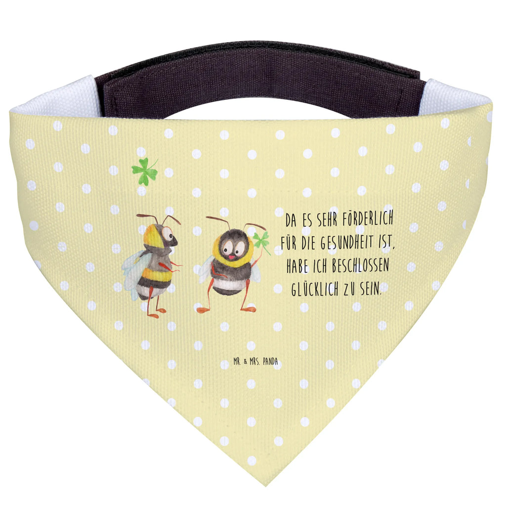 Hundehalstuch Hummeln Kleeblatt Hunde, Halstuch, Tuch, Kleine Hunde, Hundehalstuch, Lustige Sprüche, Tiere, Tiermotive, Gute Laune, glücklich sein, Spruch Positiv, glücklich Werden, Biene Deko, Spruch Fröhlich, Hummel, Spruch schön, Biene