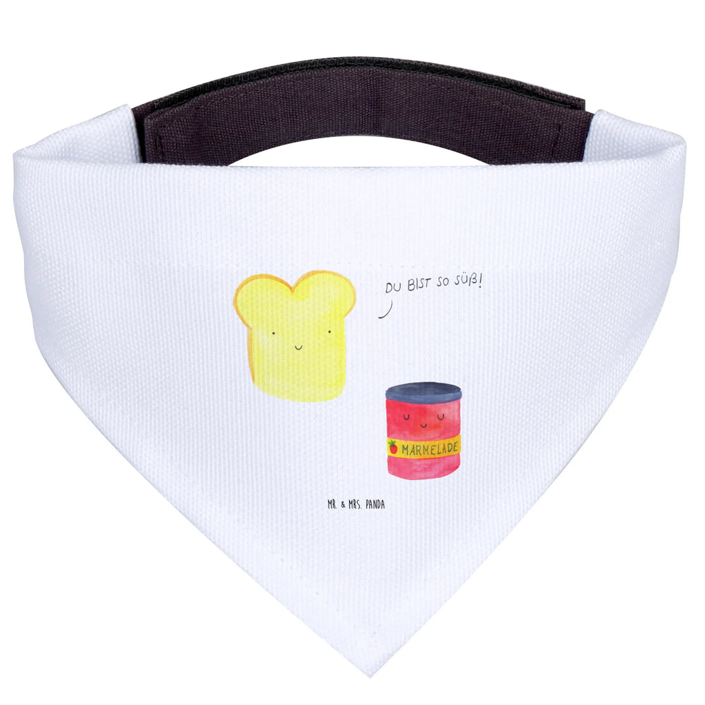 Hundehalstuch Toast & Marmelade klein, Halstuch, kleine Hunde, Hundehalstuch, Hunde, Tuch, Tiermotive, Gute Laune, lustige Sprüche, Tiere, Toastbrot, Küche Spruch, süße Postkarte, Marmelade, Dreamteam, Frühstück Einladung, Brot, Toast, süß, Küche Deko