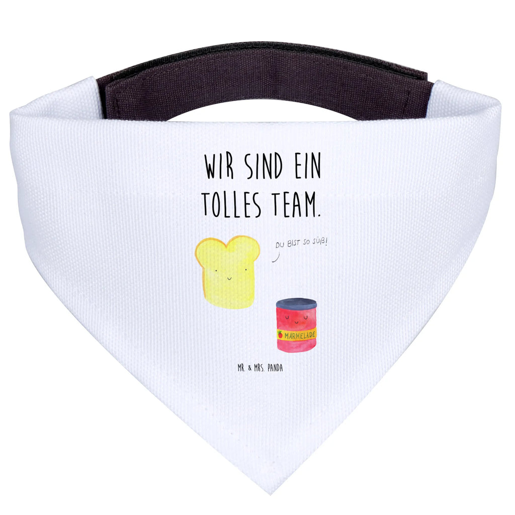 Hundehalstuch Toast & Marmelade klein, Halstuch, kleine Hunde, Hundehalstuch, Hunde, Tuch, Tiermotive, Gute Laune, lustige Sprüche, Tiere, Toastbrot, Küche Spruch, süße Postkarte, Marmelade, Dreamteam, Frühstück Einladung, Brot, Toast, süß, Küche Deko