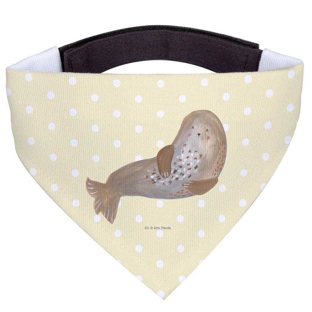 Hundehalstuch Robbe Lachen Halstuch, Kleine Hunde, Hunde, Tuch, Hundehalstuch, Gute Laune, Lustige Sprüche, Tiere, Tiermotive, Meerestier, Robbe, Nordsee, Ostsee, Seehund, Robben, Strand
