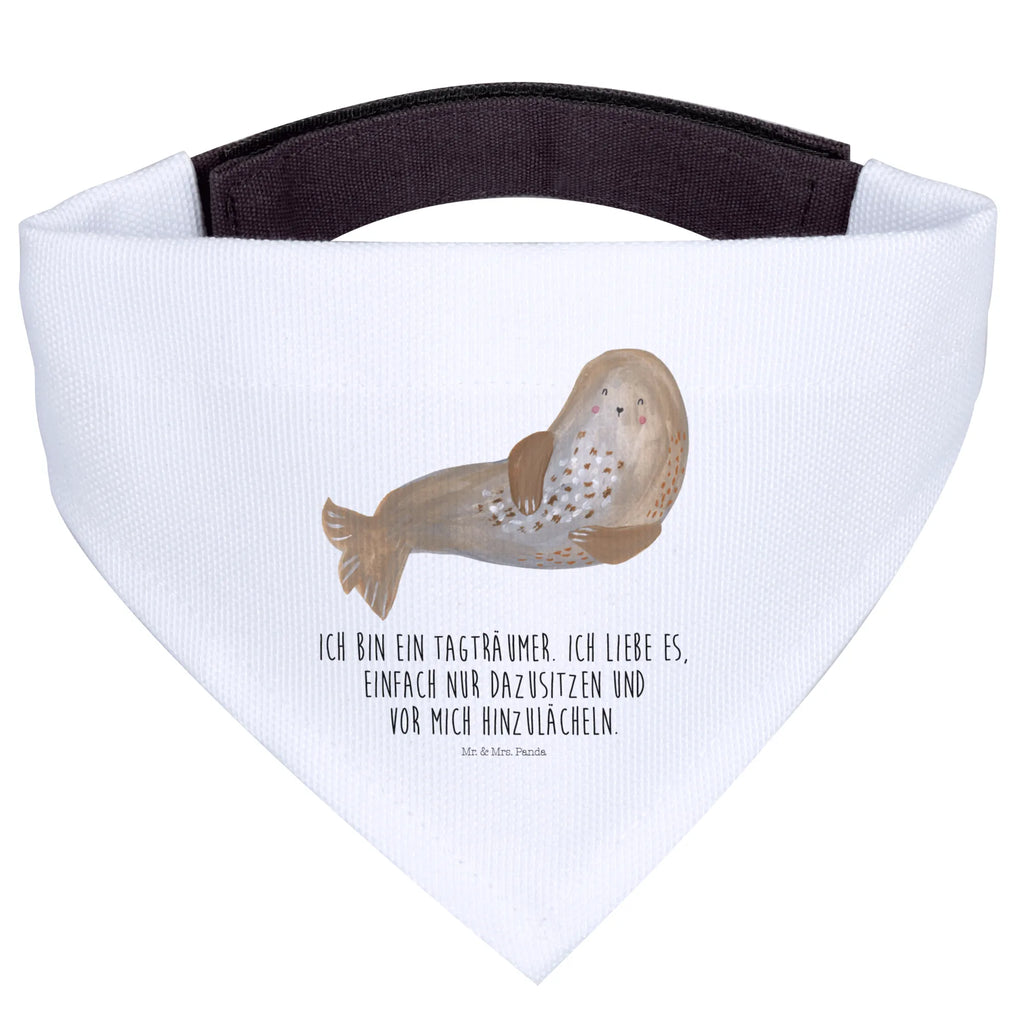 Hundehalstuch Robbe Lachen Halstuch, Kleine Hunde, Hunde, Tuch, Hundehalstuch, Gute Laune, Lustige Sprüche, Tiere, Tiermotive, Meerestier, Robbe, Nordsee, Ostsee, Seehund, Robben, Strand