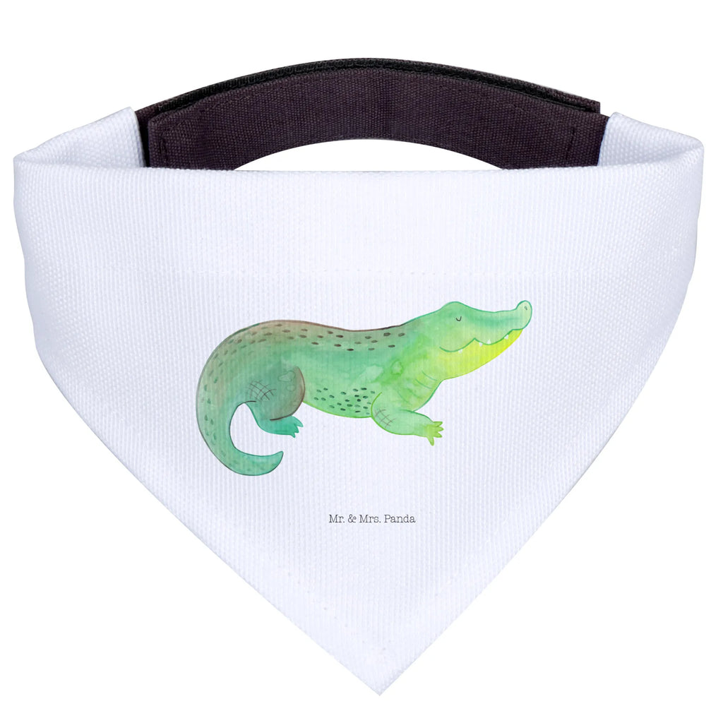 Chusta na szyję dla psa L Krokodyl Hundehalstuch, Mittelgroße Hunde, Mittel, Tuch, Halstuch, Hunde, Meerestiere, Urlaub, Meer, Krokodile, Abenteuerlust, Lieblingsmensch, Beste Freundin, Reiselust, Verrückt sein, Spontan sein, Krokodil, Freundin