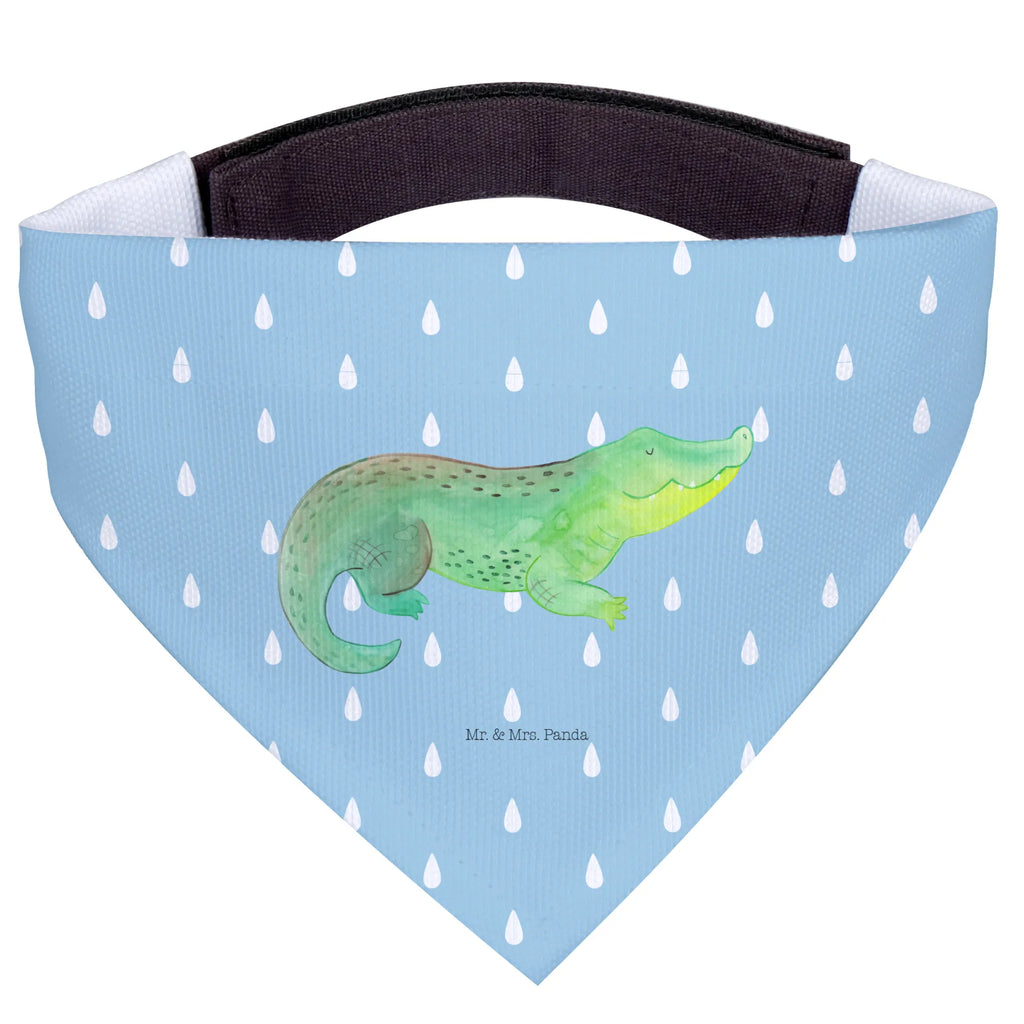 Chusta na szyję dla psa L Krokodyl Hundehalstuch, Mittelgroße Hunde, Mittel, Tuch, Halstuch, Hunde, Meerestiere, Urlaub, Meer, Krokodile, Abenteuerlust, Lieblingsmensch, Beste Freundin, Reiselust, Verrückt sein, Spontan sein, Krokodil, Freundin