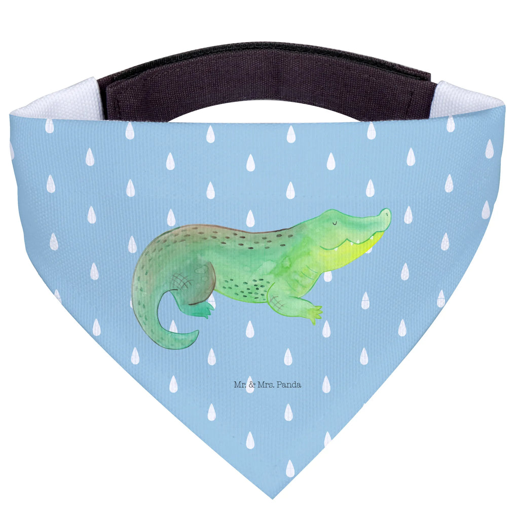 Chusta na szyję dla psa L Krokodyl Hundehalstuch, Mittelgroße Hunde, Mittel, Tuch, Halstuch, Hunde, Meerestiere, Urlaub, Meer, Krokodile, Abenteuerlust, Lieblingsmensch, Beste Freundin, Reiselust, Verrückt sein, Spontan sein, Krokodil, Freundin