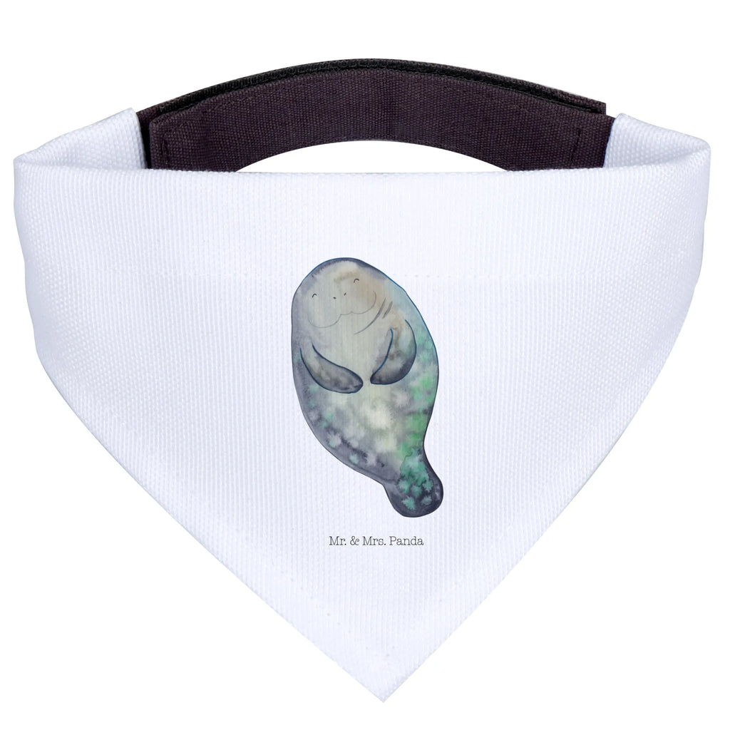 Hundehalstuch Seekuh Happy mittelgroße Hunde, Hundehalstuch, Tuch, Halstuch, mittel, Hunde, Meerestiere, Urlaub, Meer, Freundin, Neuanfang, Seekühe, Seekuh, Respekt, Liebeskummer, Achtsamkeit, Selbstliebe, Neustart, Zufrieden