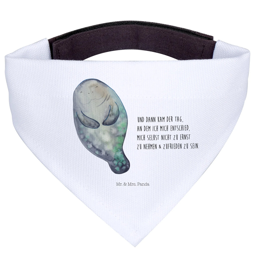 Hundehalstuch Seekuh Happy mittelgroße Hunde, Hundehalstuch, Tuch, Halstuch, mittel, Hunde, Meerestiere, Urlaub, Meer, Freundin, Neuanfang, Seekühe, Seekuh, Respekt, Liebeskummer, Achtsamkeit, Selbstliebe, Neustart, Zufrieden