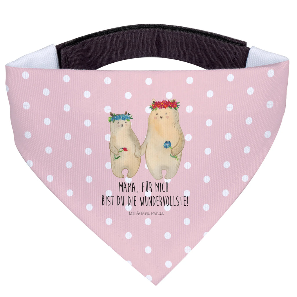 Dog neckerchief Bears with flower crown Mittel, Mittelgroße Hunde, Hundehalstuch, Hunde, Tuch, Halstuch, Bruder, Schwester, Familie, Opa, Oma, Papa, Mama, Vatertag, Muttertag, Family, Geschenk Mama. Muttertag, Mutter, Bär, Lieblingsmama, Tochter, Kind, Kinder, Vorbild, Töchter, Lieblingsmensch, Beste Mutter, Mami, Weltbeste Mama, Bären, Mutti