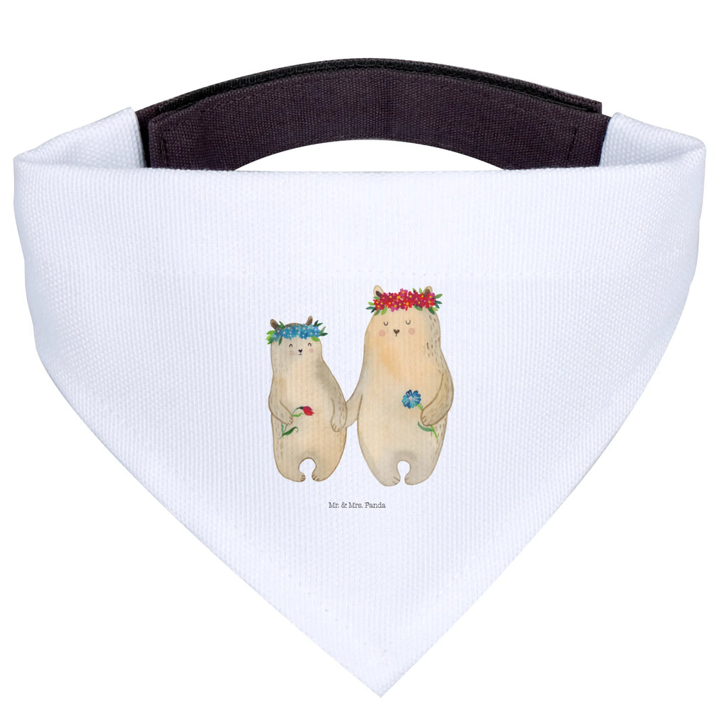 Dog neckerchief Bears with flower crown Mittel, Mittelgroße Hunde, Hundehalstuch, Hunde, Tuch, Halstuch, Bruder, Schwester, Familie, Opa, Oma, Papa, Mama, Vatertag, Muttertag, Family, Geschenk Mama. Muttertag, Mutter, Bär, Lieblingsmama, Tochter, Kind, Kinder, Vorbild, Töchter, Lieblingsmensch, Beste Mutter, Mami, Weltbeste Mama, Bären, Mutti