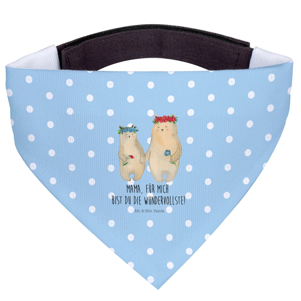 Dog neckerchief Bears with flower crown Mittel, Mittelgroße Hunde, Hundehalstuch, Hunde, Tuch, Halstuch, Bruder, Schwester, Familie, Opa, Oma, Papa, Mama, Vatertag, Muttertag, Family, Geschenk Mama. Muttertag, Mutter, Bär, Lieblingsmama, Tochter, Kind, Kinder, Vorbild, Töchter, Lieblingsmensch, Beste Mutter, Mami, Weltbeste Mama, Bären, Mutti