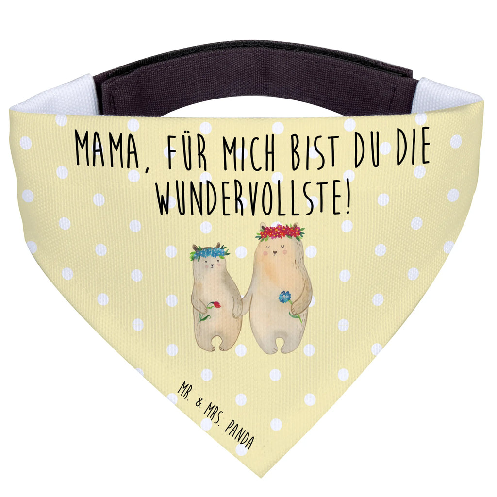Dog neckerchief Bears with flower crown Mittel, Mittelgroße Hunde, Hundehalstuch, Hunde, Tuch, Halstuch, Bruder, Schwester, Familie, Opa, Oma, Papa, Mama, Vatertag, Muttertag, Family, Geschenk Mama. Muttertag, Mutter, Bär, Lieblingsmama, Tochter, Kind, Kinder, Vorbild, Töchter, Lieblingsmensch, Beste Mutter, Mami, Weltbeste Mama, Bären, Mutti