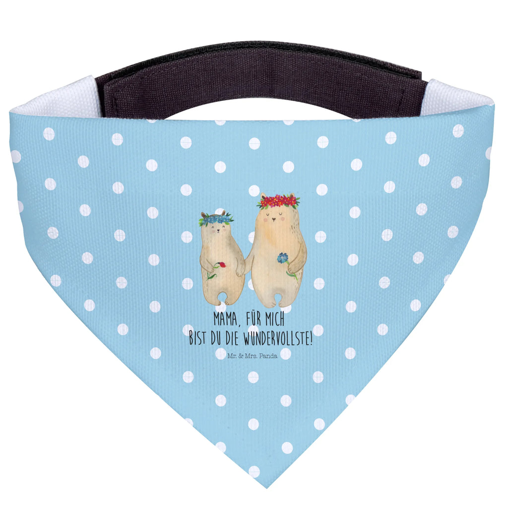 Dog neckerchief Bears with flower crown Mittel, Mittelgroße Hunde, Hundehalstuch, Hunde, Tuch, Halstuch, Bruder, Schwester, Familie, Opa, Oma, Papa, Mama, Vatertag, Muttertag, Family, Geschenk Mama. Muttertag, Mutter, Bär, Lieblingsmama, Tochter, Kind, Kinder, Vorbild, Töchter, Lieblingsmensch, Beste Mutter, Mami, Weltbeste Mama, Bären, Mutti