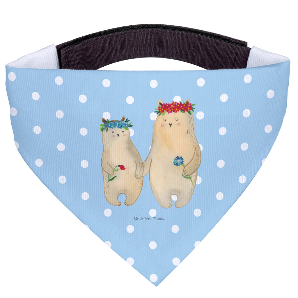 Dog neckerchief Bears with flower crown Mittel, Mittelgroße Hunde, Hundehalstuch, Hunde, Tuch, Halstuch, Bruder, Schwester, Familie, Opa, Oma, Papa, Mama, Vatertag, Muttertag, Family, Geschenk Mama. Muttertag, Mutter, Bär, Lieblingsmama, Tochter, Kind, Kinder, Vorbild, Töchter, Lieblingsmensch, Beste Mutter, Mami, Weltbeste Mama, Bären, Mutti
