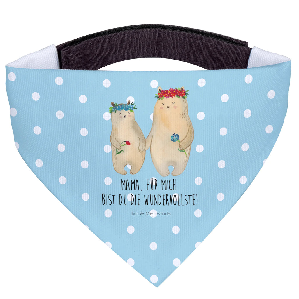 Dog neckerchief Bears with flower crown Mittel, Mittelgroße Hunde, Hundehalstuch, Hunde, Tuch, Halstuch, Bruder, Schwester, Familie, Opa, Oma, Papa, Mama, Vatertag, Muttertag, Family, Geschenk Mama. Muttertag, Mutter, Bär, Lieblingsmama, Tochter, Kind, Kinder, Vorbild, Töchter, Lieblingsmensch, Beste Mutter, Mami, Weltbeste Mama, Bären, Mutti