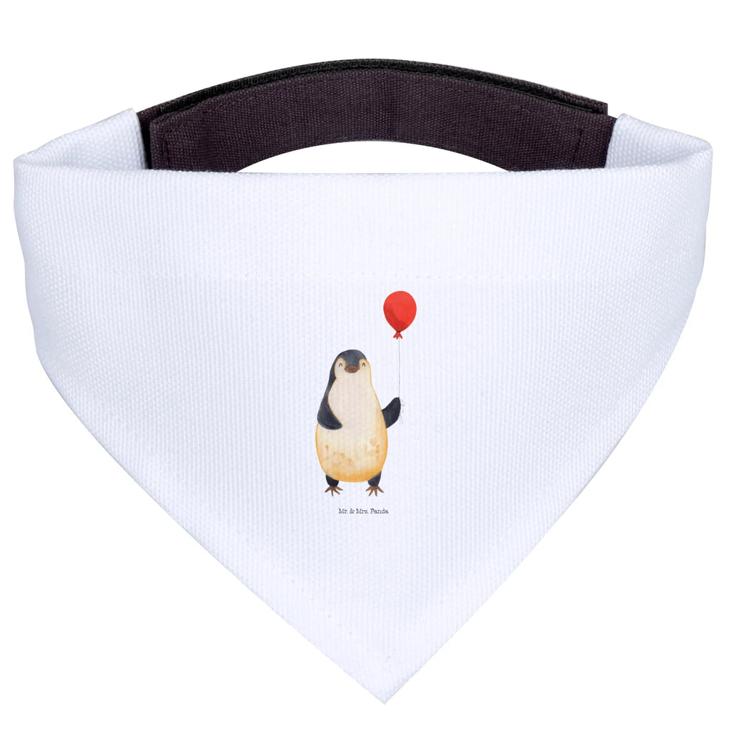 Chusta na szyję dla psa L pingwin balon Halstuch, Hundehalstuch, Hunde, Mittel, Tuch, Mittelgroße Hunde, Pinguin, Neues Leben, Glück, Geschenk Freundin, Pinguine, Liebe, Geschenkidee, Motivation, Neustart, Lebenslust, Beste Freundin, Tagträume, Luftballon