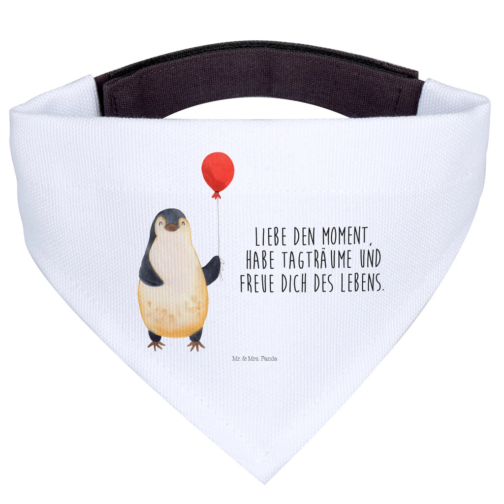 Chusta na szyję dla psa L pingwin balon Halstuch, Hundehalstuch, Hunde, Mittel, Tuch, Mittelgroße Hunde, Pinguin, Neues Leben, Glück, Geschenk Freundin, Pinguine, Liebe, Geschenkidee, Motivation, Neustart, Lebenslust, Beste Freundin, Tagträume, Luftballon