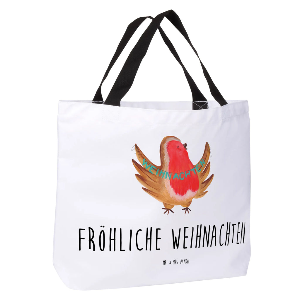 Shopper Rotkehlchen Weihnachten Stofftasche, Tüte, Einkaufsbeutel, Schultertasche, XXL Tasche, Alltagstasche, XL, Strandtasche, Tragebeutel, Schultasche, Einkaufstasche, Beutel, Schulbeutel, Shopper, Freizeittasche, Ausflug, Weihnachten, Winter, Weihnachtsdeko, Nikolaus, Advent, Heiligabend, Wintermotiv, Weihnachtsgruß, Frohe Weihnachten, Weihnachtsmotiv, Xmas, Vogel