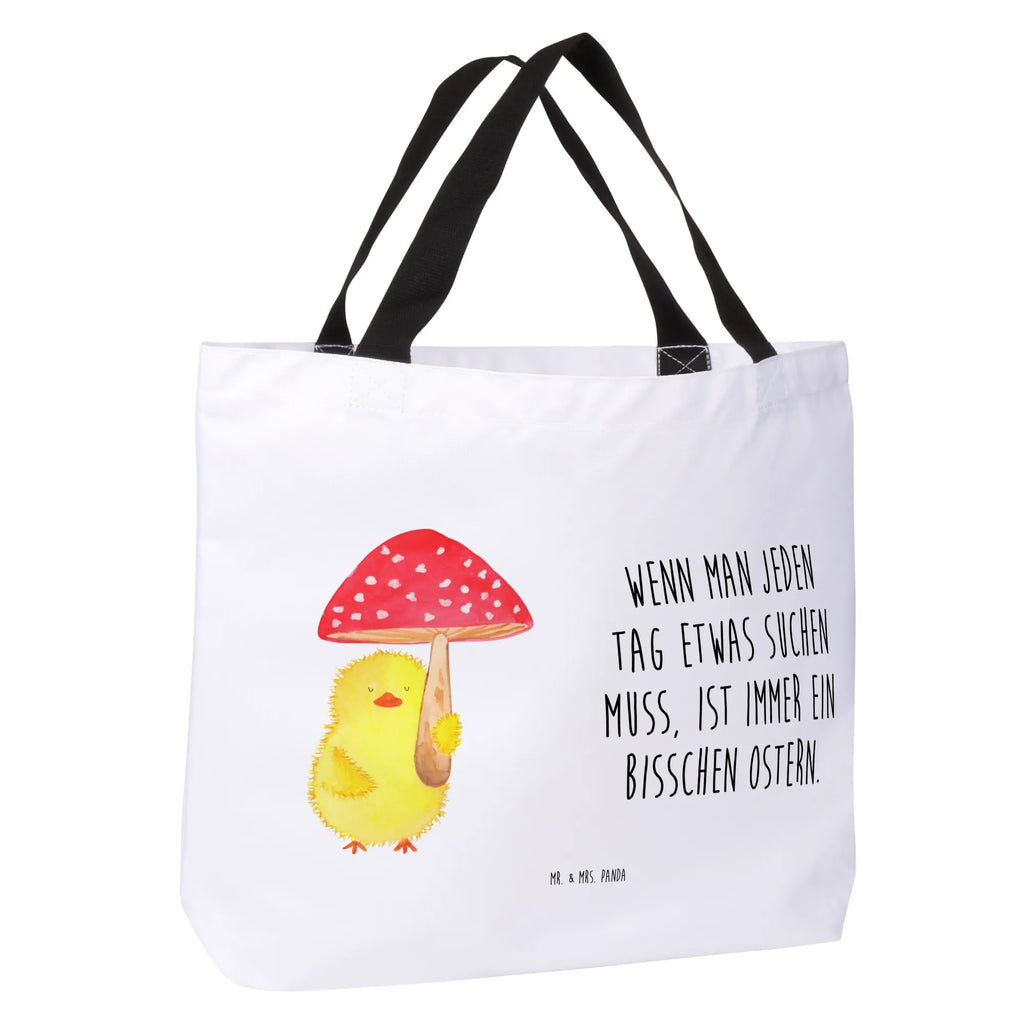 Shopper chick toadstool shopping bag, woman, carrier bag, beach bag, XXL, handle bag, bag, shopper, large, Easter, Easter bunny, Toadstool, Easter greetings, Chicks, Happy Easter, Lucky