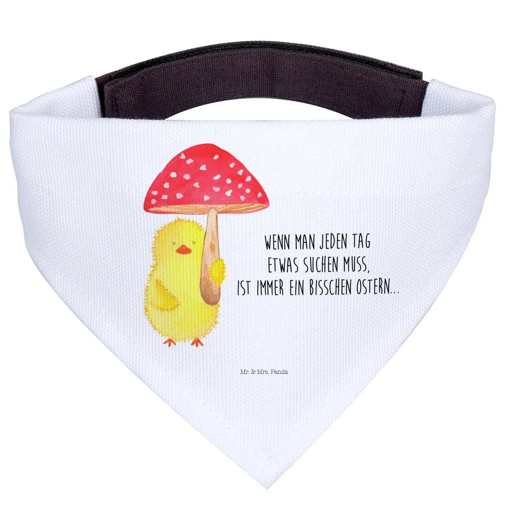 Chusta na szyję dla psa L pisklę muchomor czerwony Tuch, Halstuch, Hunde, Mittelgroße Hunde, Hundehalstuch, Mittel, Ostern, Osterdeko, Ostergeschenke, Geschenke zu Ostern, Ostern Geschenk, Ostergeschenke Kinder, Ostern Kinder, Osterhase, Osternest, Ostergrüße, Glückspilz, Frohe Ostern, Küken, Fliegenpilz