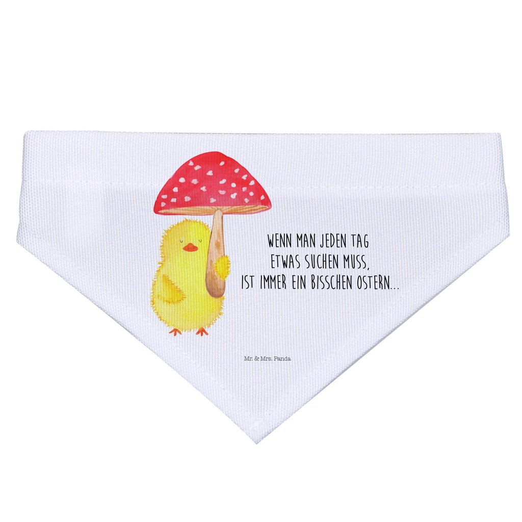 Chusta na szyję dla psa L pisklę muchomor czerwony Tuch, Halstuch, Hunde, Mittelgroße Hunde, Hundehalstuch, Mittel, Ostern, Osterdeko, Ostergeschenke, Geschenke zu Ostern, Ostern Geschenk, Ostergeschenke Kinder, Ostern Kinder, Osterhase, Osternest, Ostergrüße, Glückspilz, Frohe Ostern, Küken, Fliegenpilz