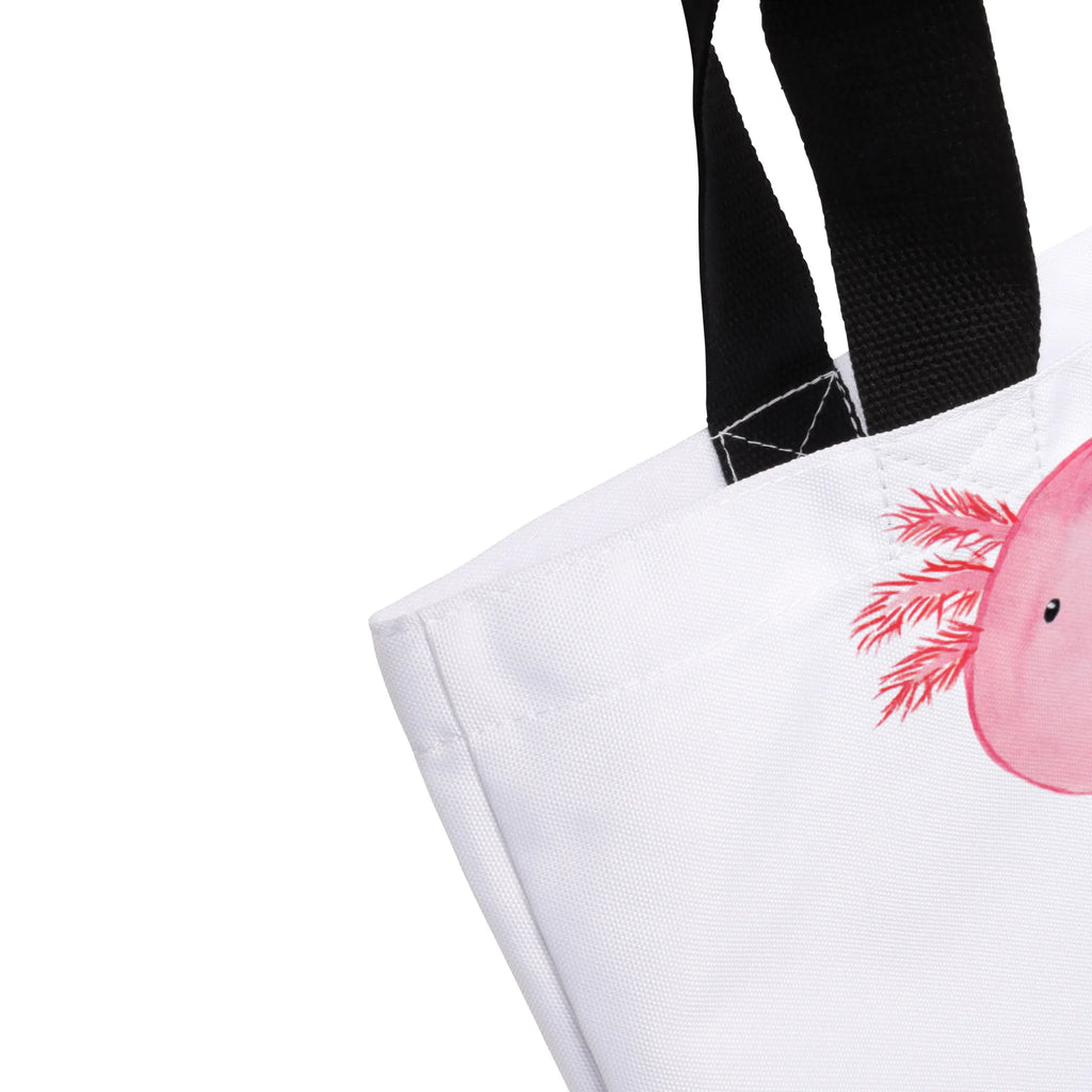 Shopper Axolotl null Ausflug, XL, Tragebeutel, XXL Tasche, Alltagstasche, Schulbeutel, Stofftasche, Tüte, Strandtasche, Shopper, Schultasche, Einkaufsbeutel, Beutel, Freizeittasche, Schultertasche, Einkaufstasche, Molch, Axolotl, Freundin, Lebensstil, Fröhlich, Axolot, Vergnügt, Liebe, Lebensweisheit, Weisheit, Zufrieden