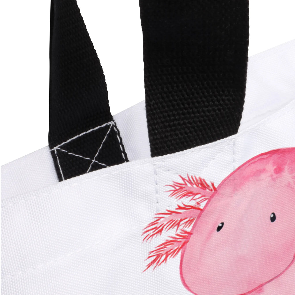 Shopper Axolotl null Ausflug, XL, Tragebeutel, XXL Tasche, Alltagstasche, Schulbeutel, Stofftasche, Tüte, Strandtasche, Shopper, Schultasche, Einkaufsbeutel, Beutel, Freizeittasche, Schultertasche, Einkaufstasche, Molch, Axolotl, Freundin, Lebensstil, Fröhlich, Axolot, Vergnügt, Liebe, Lebensweisheit, Weisheit, Zufrieden