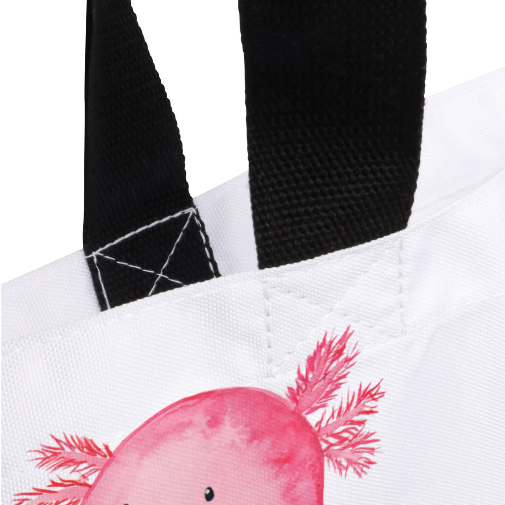 Shopper Axolotl null Ausflug, XL, Tragebeutel, XXL Tasche, Alltagstasche, Schulbeutel, Stofftasche, Tüte, Strandtasche, Shopper, Schultasche, Einkaufsbeutel, Beutel, Freizeittasche, Schultertasche, Einkaufstasche, Molch, Axolotl, Freundin, Lebensstil, Fröhlich, Axolot, Vergnügt, Liebe, Lebensweisheit, Weisheit, Zufrieden