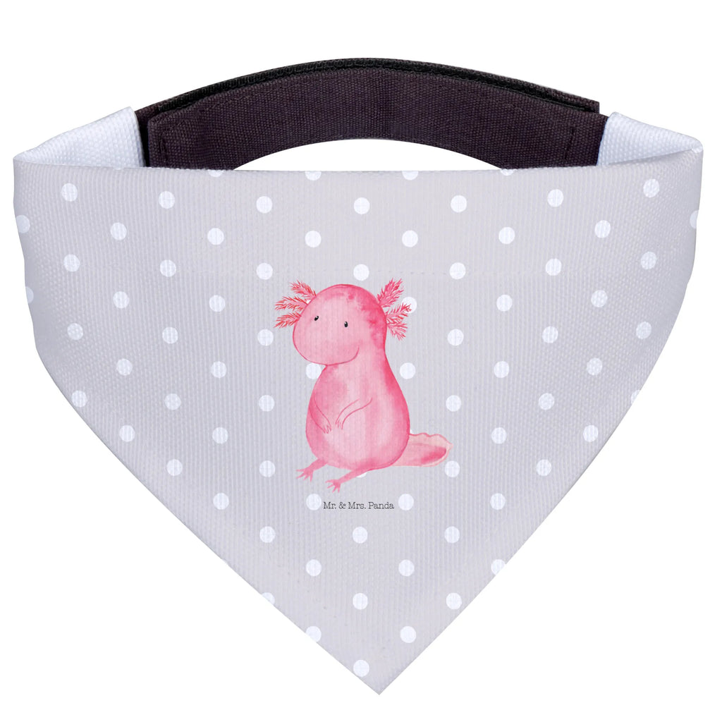 Dog neckerchief axolotl zero Tuch, Halstuch, Mittelgroße Hunde, Hundehalstuch, Hunde, Mittel, Molch, Axolotl, Fröhlich, Liebe, Lebensstil, Freundin, Vergnügt, Lebensweisheit, Axolot, Weisheit, Zufrieden