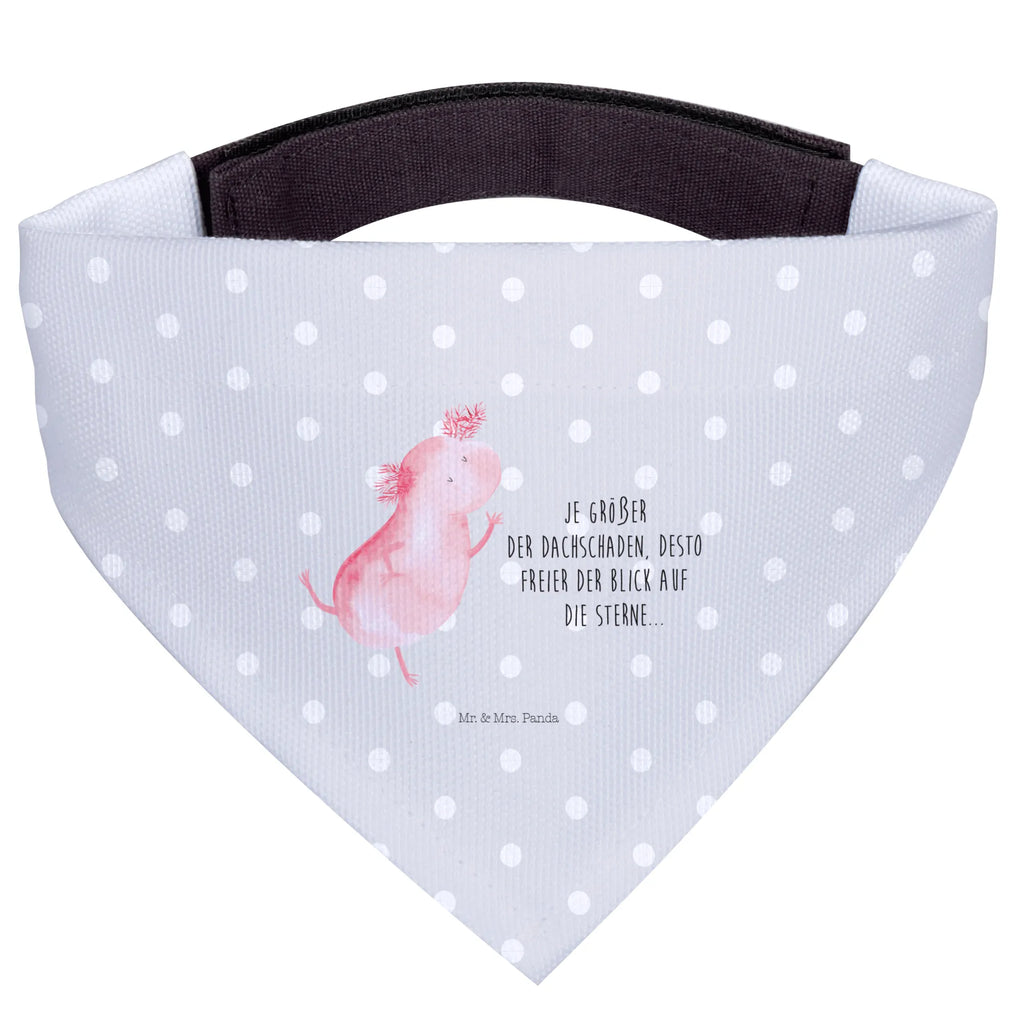 Dog neckerchief axolotl Dance mittel, Hundehalstuch, Tuch, Hunde, Halstuch, mittelgroße Hunde, Axolotl, Molch, Axolot, Freundin, Lurch, Lurche, verrückt, Sterne, Dachschaden, Schwanzlurch, beste Freundin