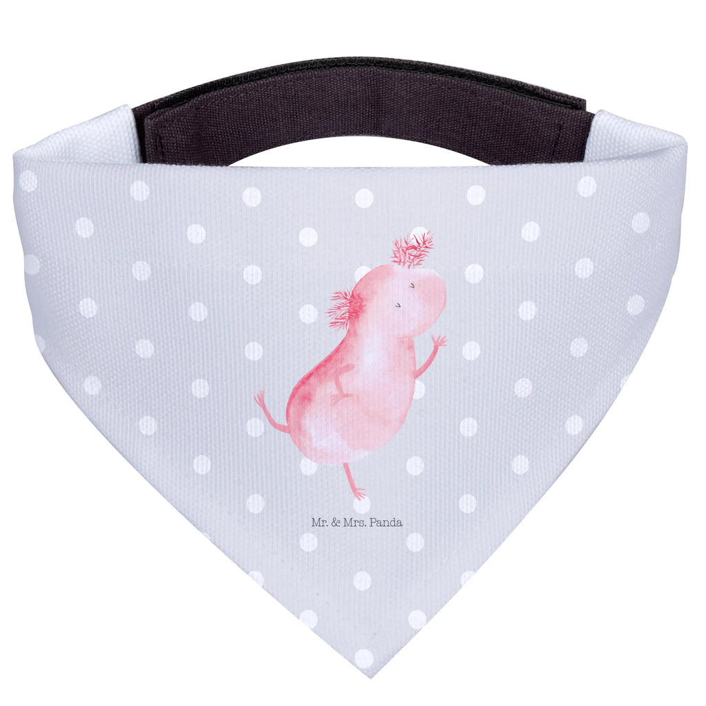 Dog neckerchief axolotl Dance mittel, Hundehalstuch, Tuch, Hunde, Halstuch, mittelgroße Hunde, Axolotl, Molch, Axolot, Freundin, Lurch, Lurche, verrückt, Sterne, Dachschaden, Schwanzlurch, beste Freundin